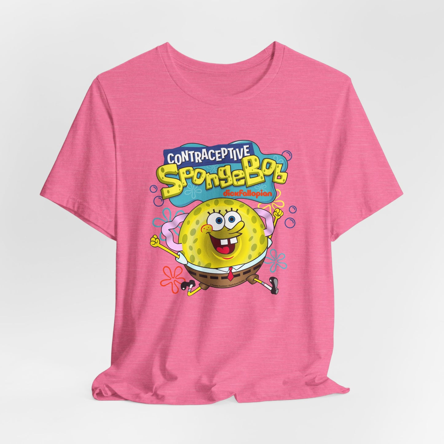 DK196: Contraceptive SpongeBob - Unisex S/S T-Shirt