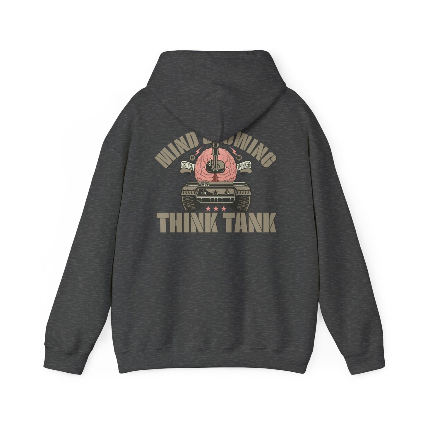 DK125: Think Tank - Adult Hooded Sweatshirt