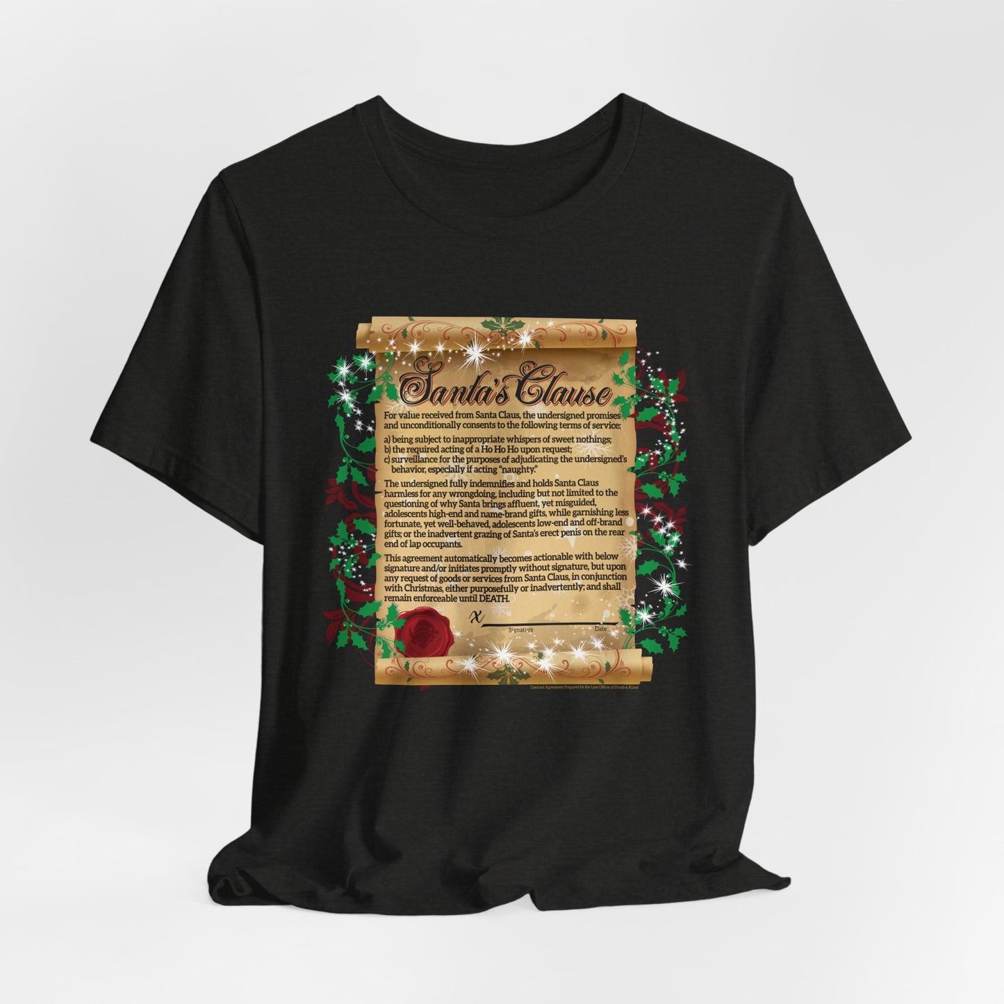 DK35: Santa's Clause - Unisex S/S T-Shirt