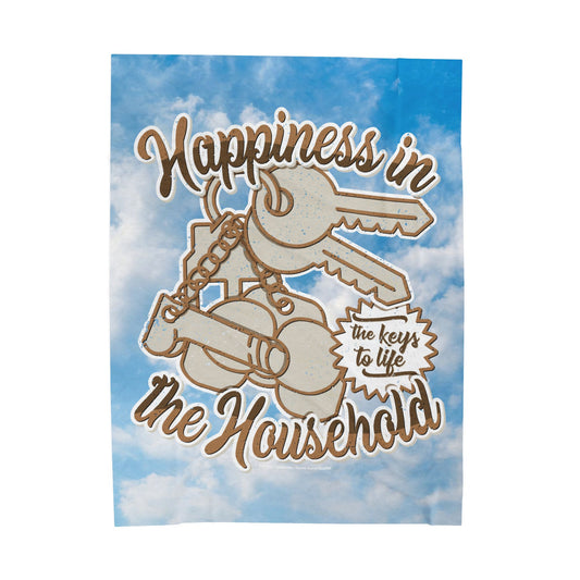DK224: The Keys To Life - Velveteen Plush Blanket
