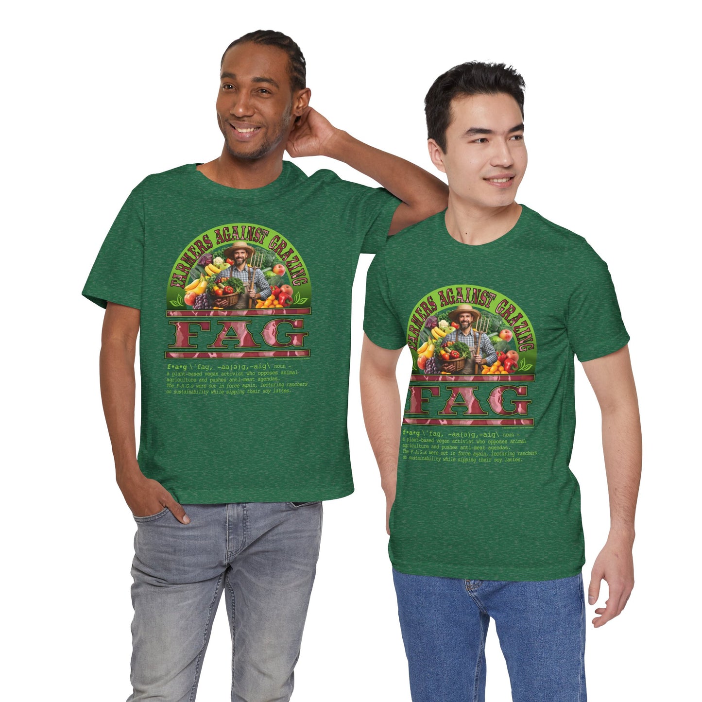 DK238: Fierce And Glorious (Farmers Against Grazing Edition) - Unisex S/S T-Shirt