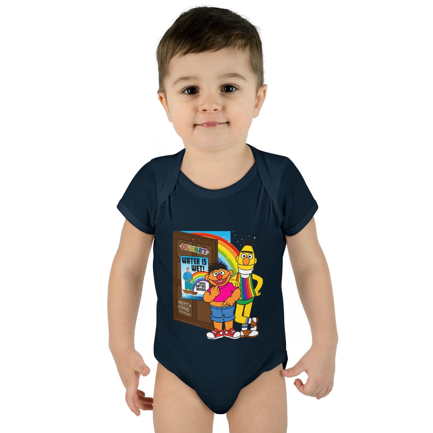 DK201: Bert & Ernie's Closet - Infant Sized Onsie
