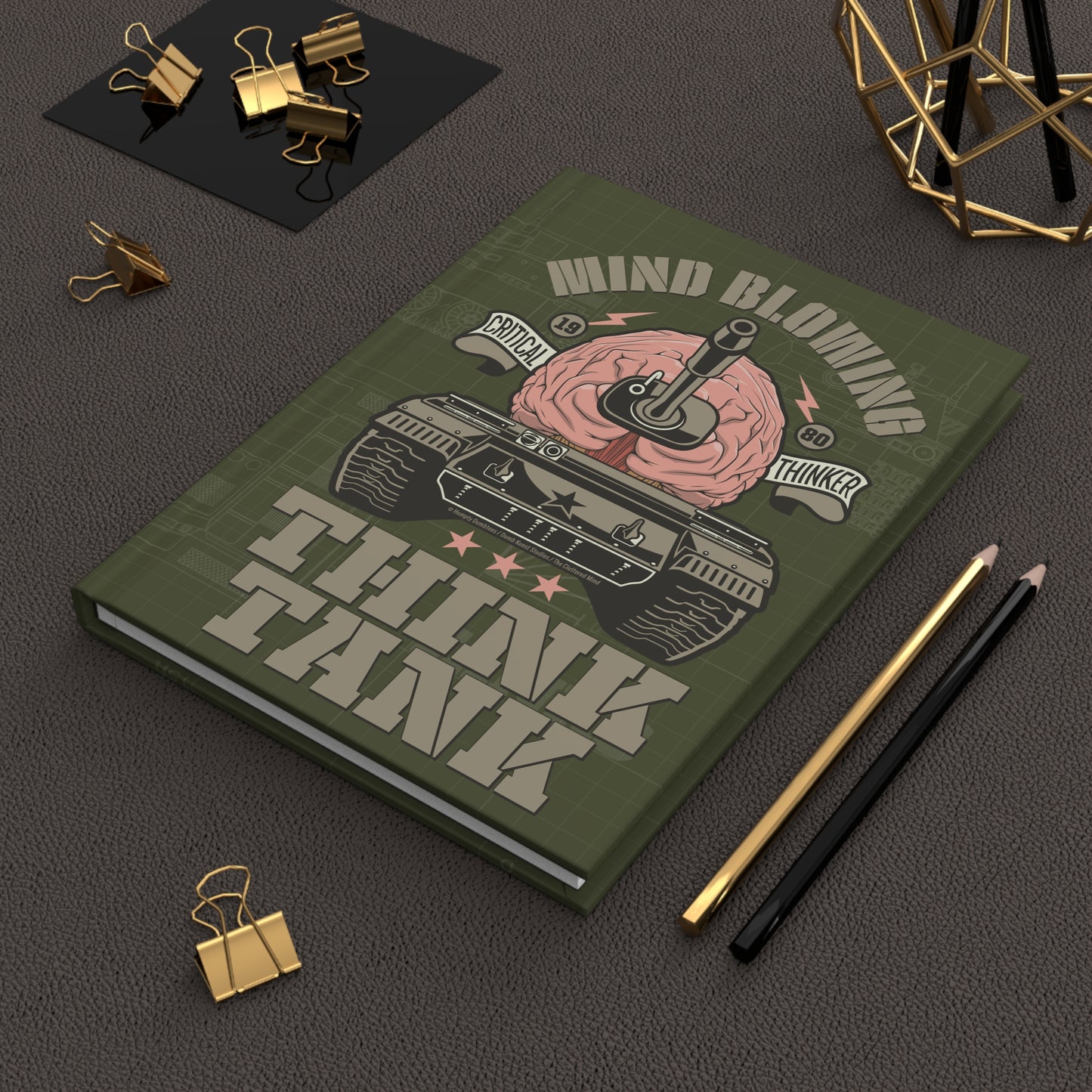 DK125: Think Tank - Hardcover Writing Journal