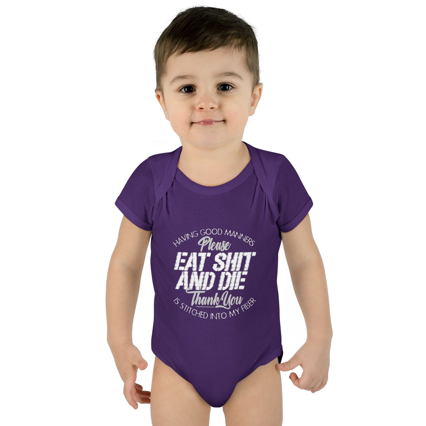 DK90: Please & Thank You (Eat Shit and Die) - Infant Sized Onsie