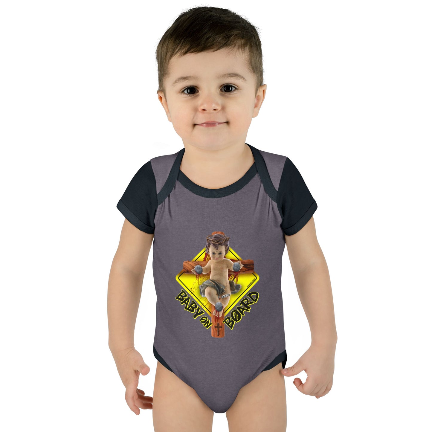 DK59: Baby On Board - Infant Sized Onsie