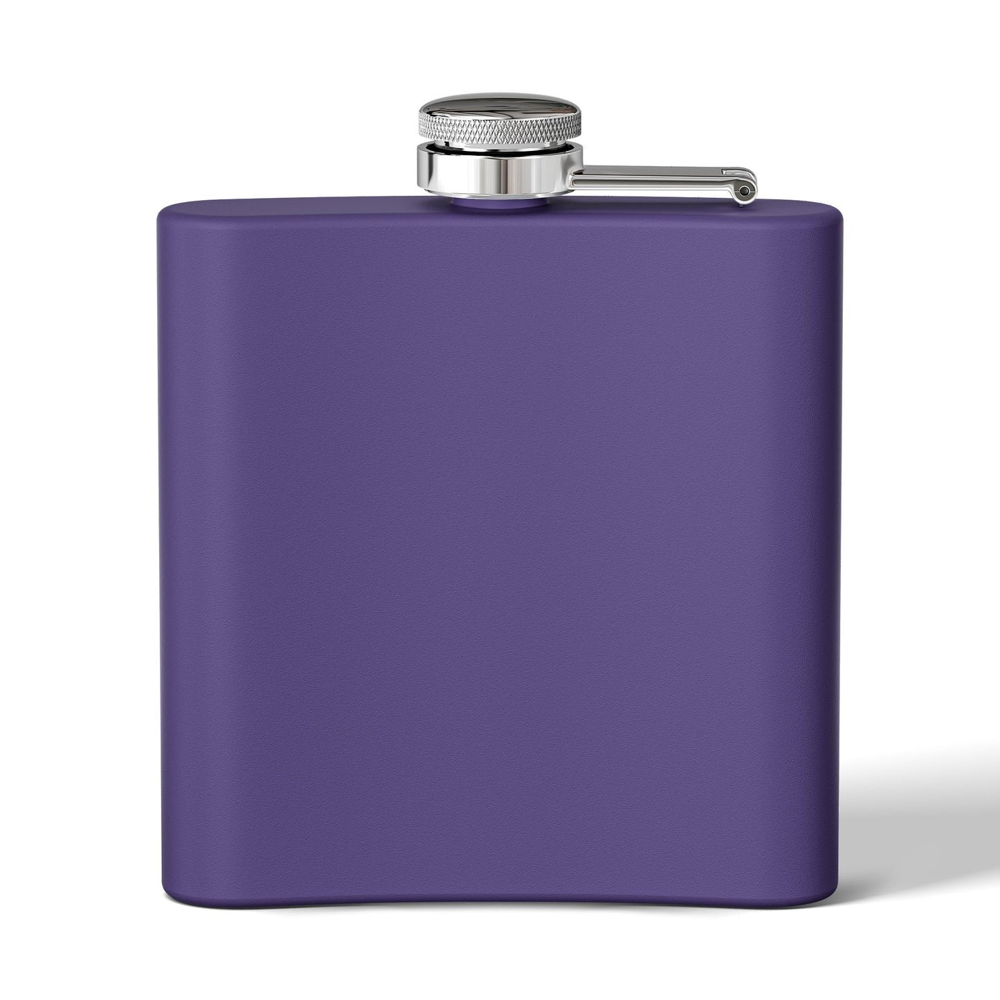 DK169: Kingdumb Kunst - 6oz Stainless Steel Hip Flask