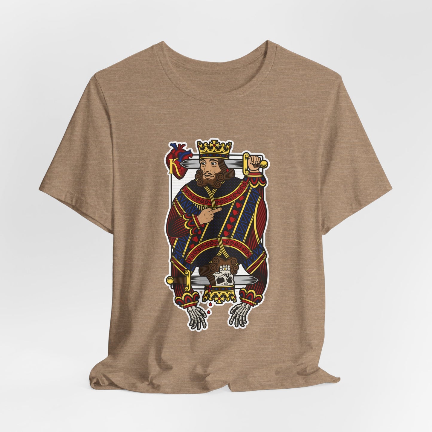 DK121: The King Is Dead (Bicycle Edition) - Unisex S/S T-Shirt
