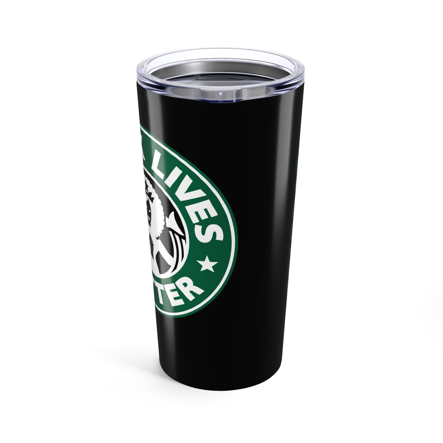 DK2: We'll Take Our Coffee Black - 20oz Travel Tumbler
