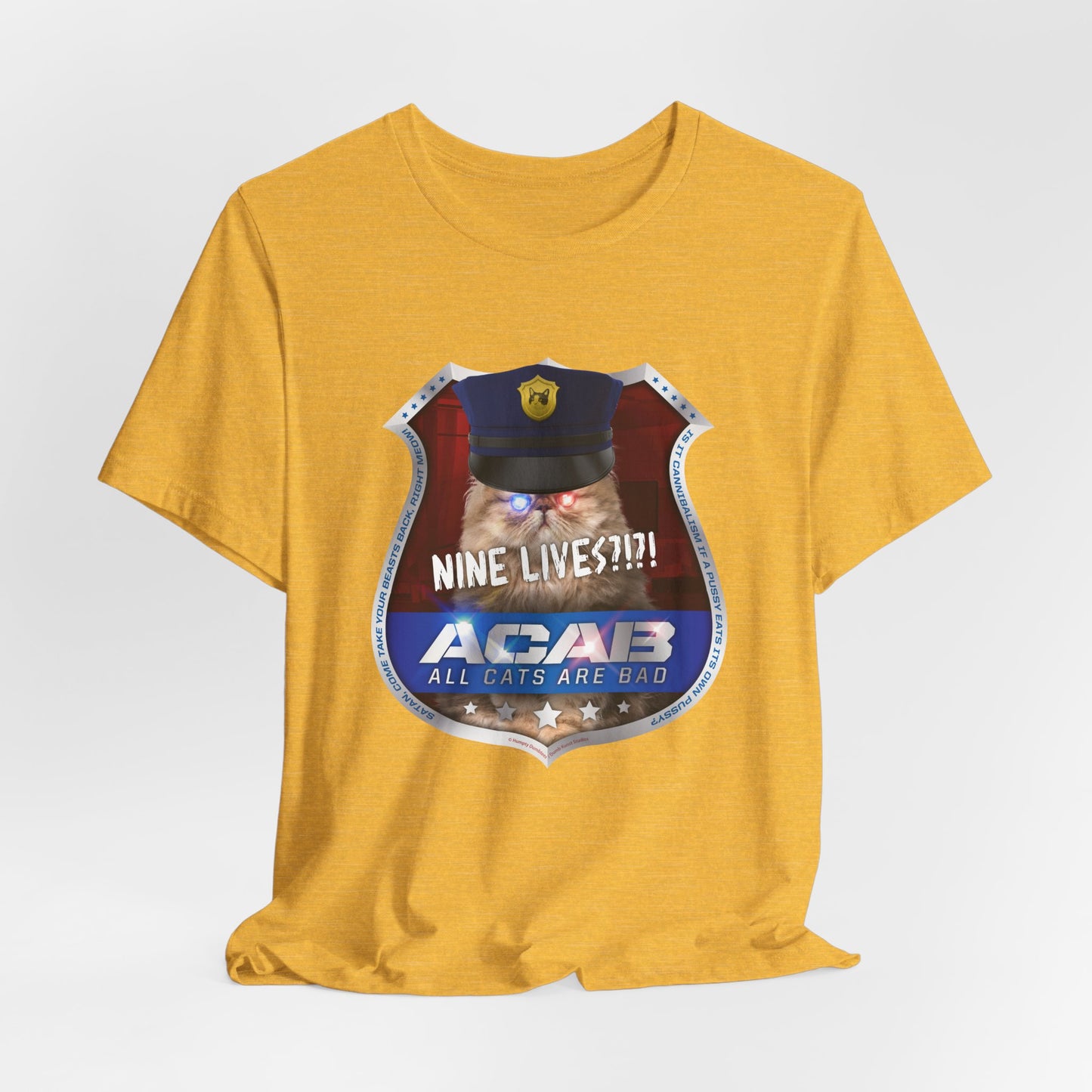 DK210: A.C.A.B. (Cats Edition) - Unisex S/S T-Shirt
