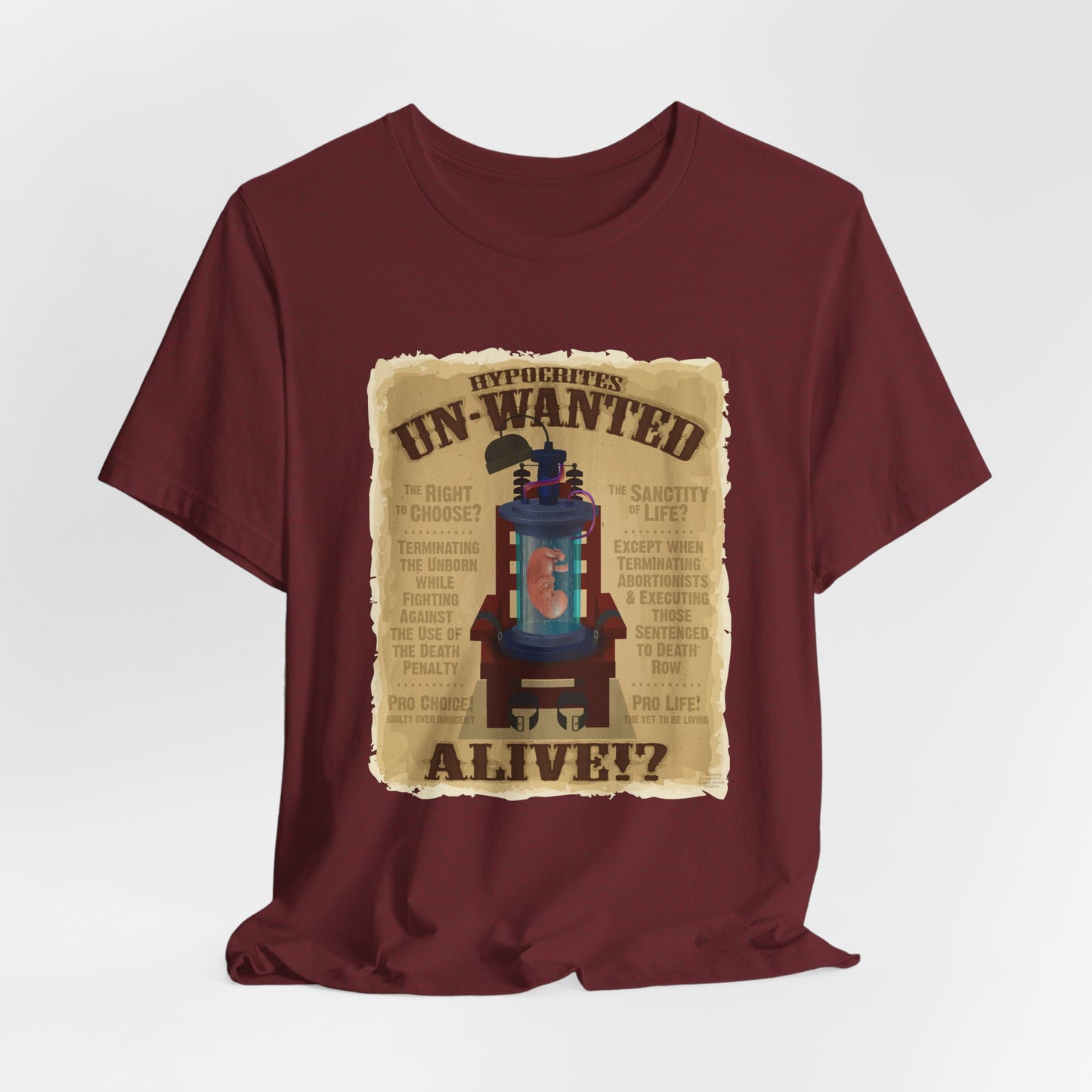 DK198: Dead or Alive?!?! - Unisex S/S T-Shirt