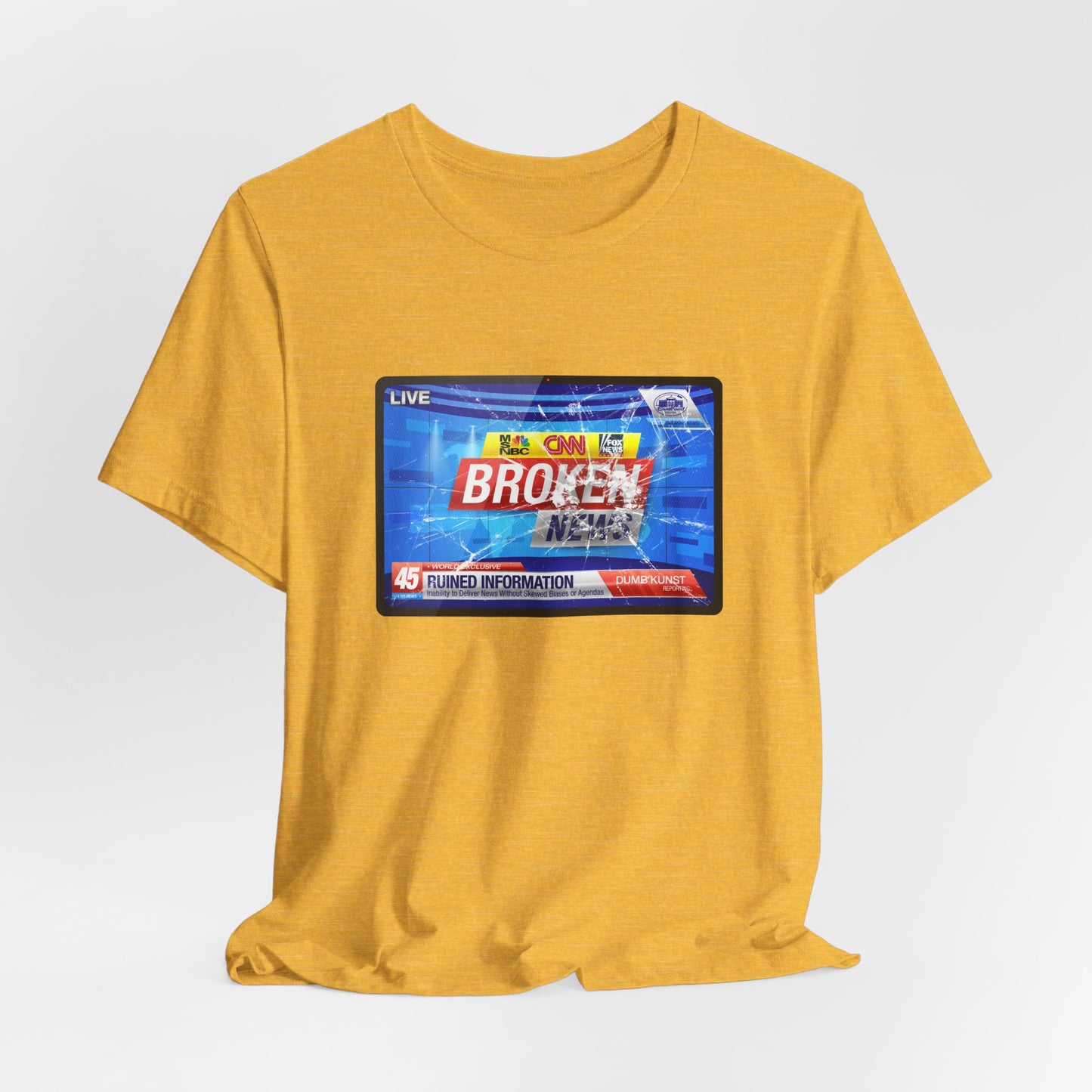 DK24: Broken News - Unisex S/S T-Shirt