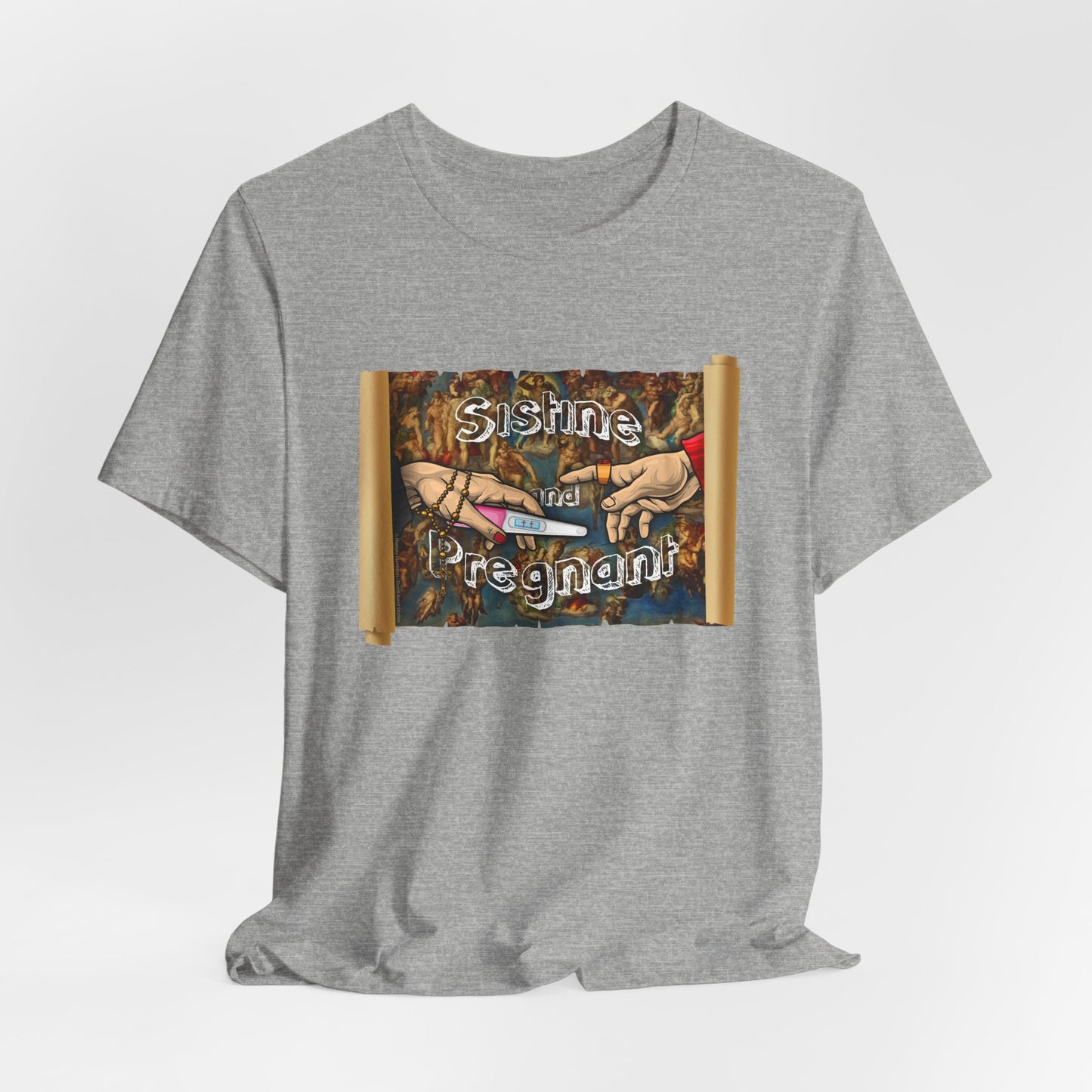 DK94: Sistine and Pregnant - Unisex S/S T-Shirt