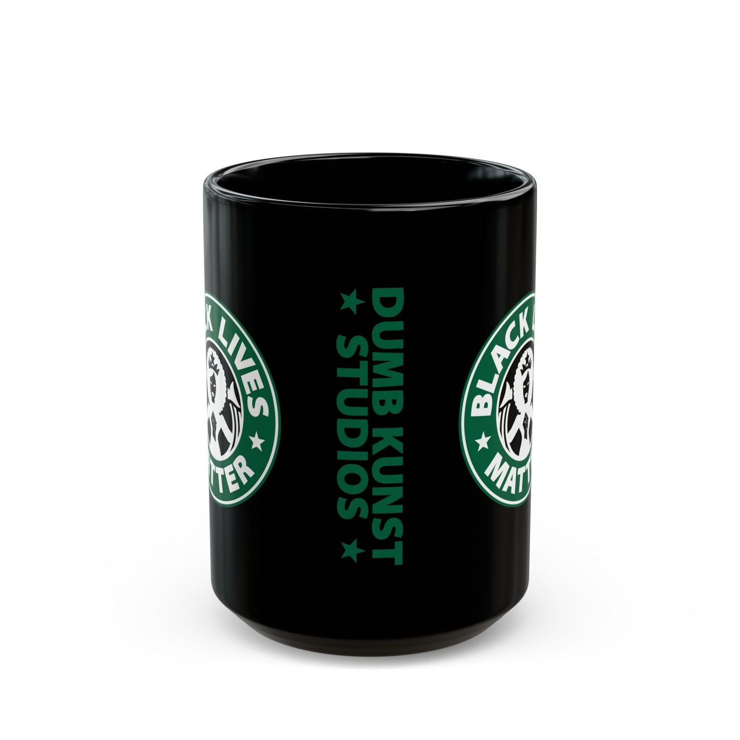 DK2: We'll Take Our Coffee Black - Ceramic Coffee Mugs