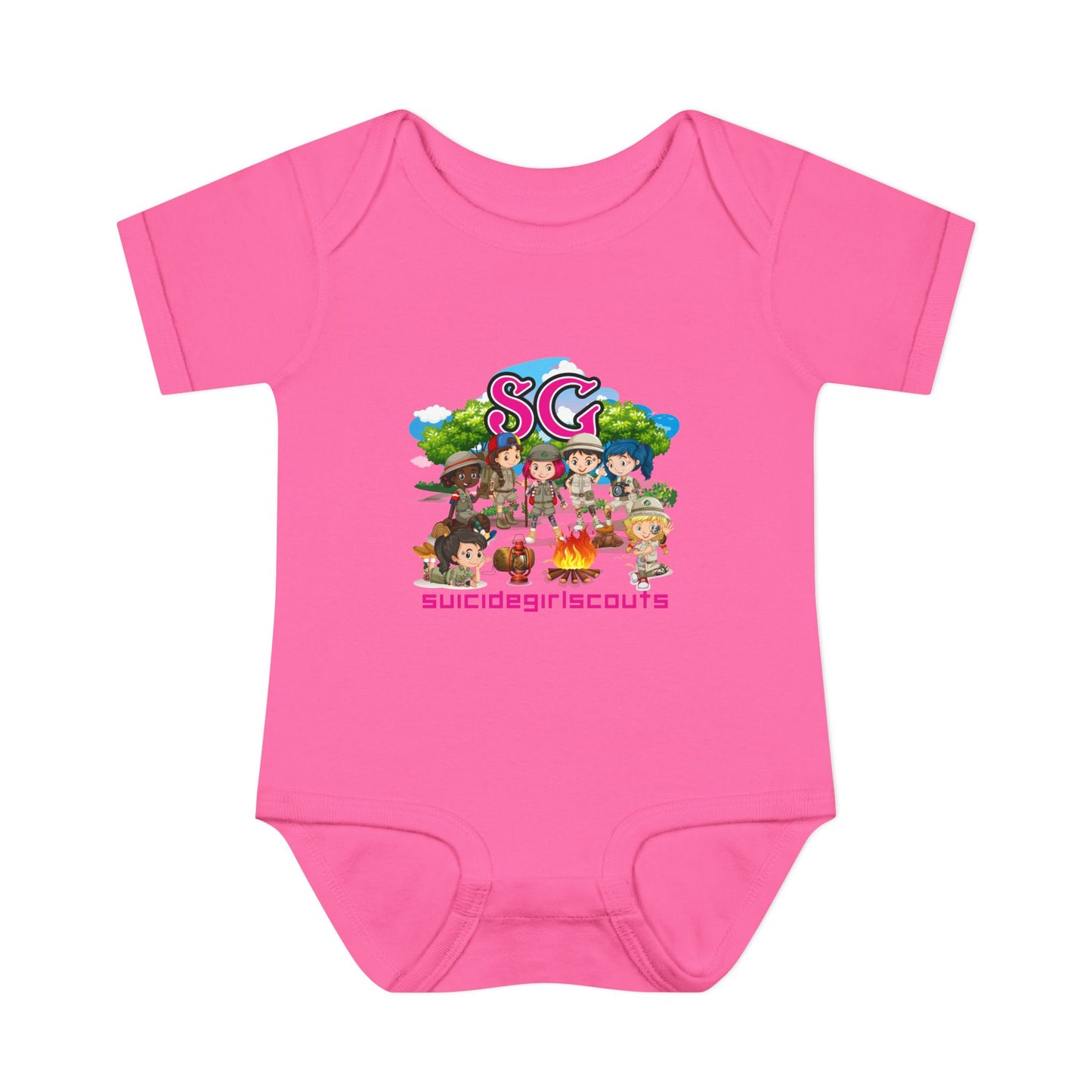 DK66: Suicide Girlscouts - Infant Sized Onsie