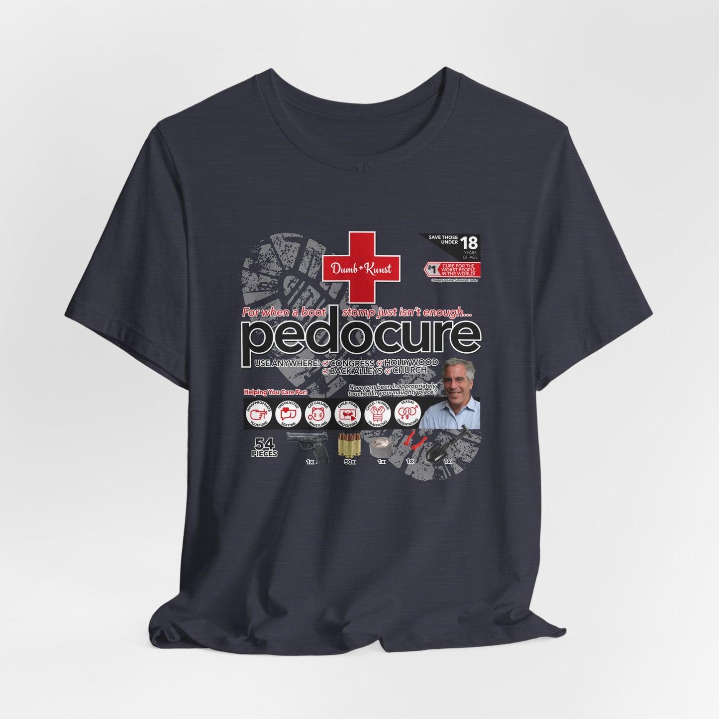 DK82: Pedocured - Unisex S/S T-Shirt