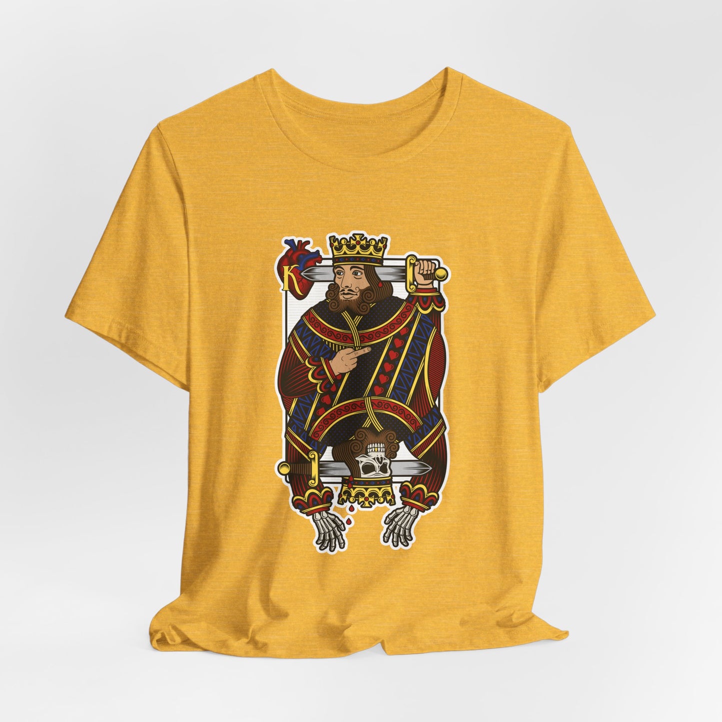 DK121: The King Is Dead (Bicycle Edition) - Unisex S/S T-Shirt