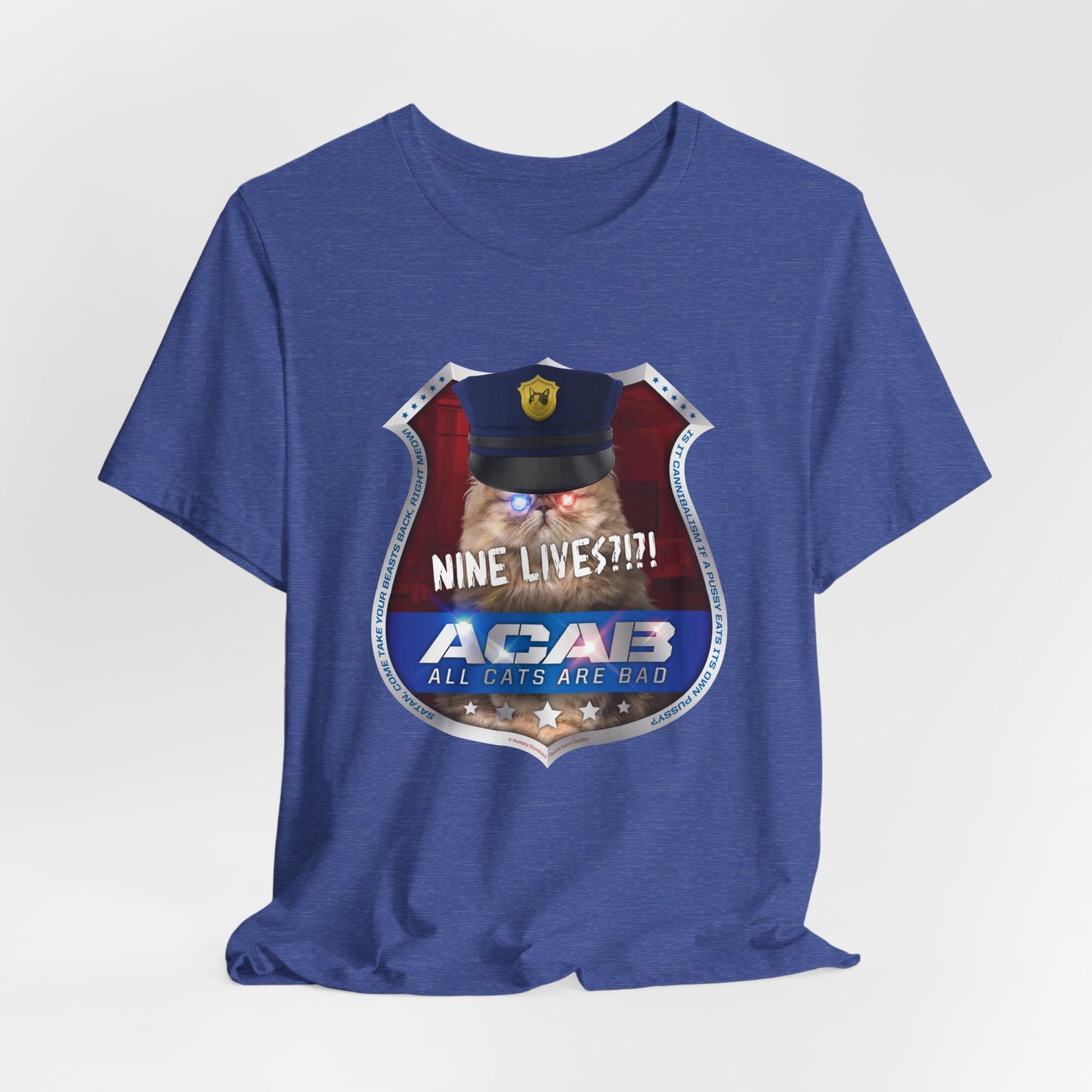 DK210: A.C.A.B. (Cats Edition) - Unisex S/S T-Shirt