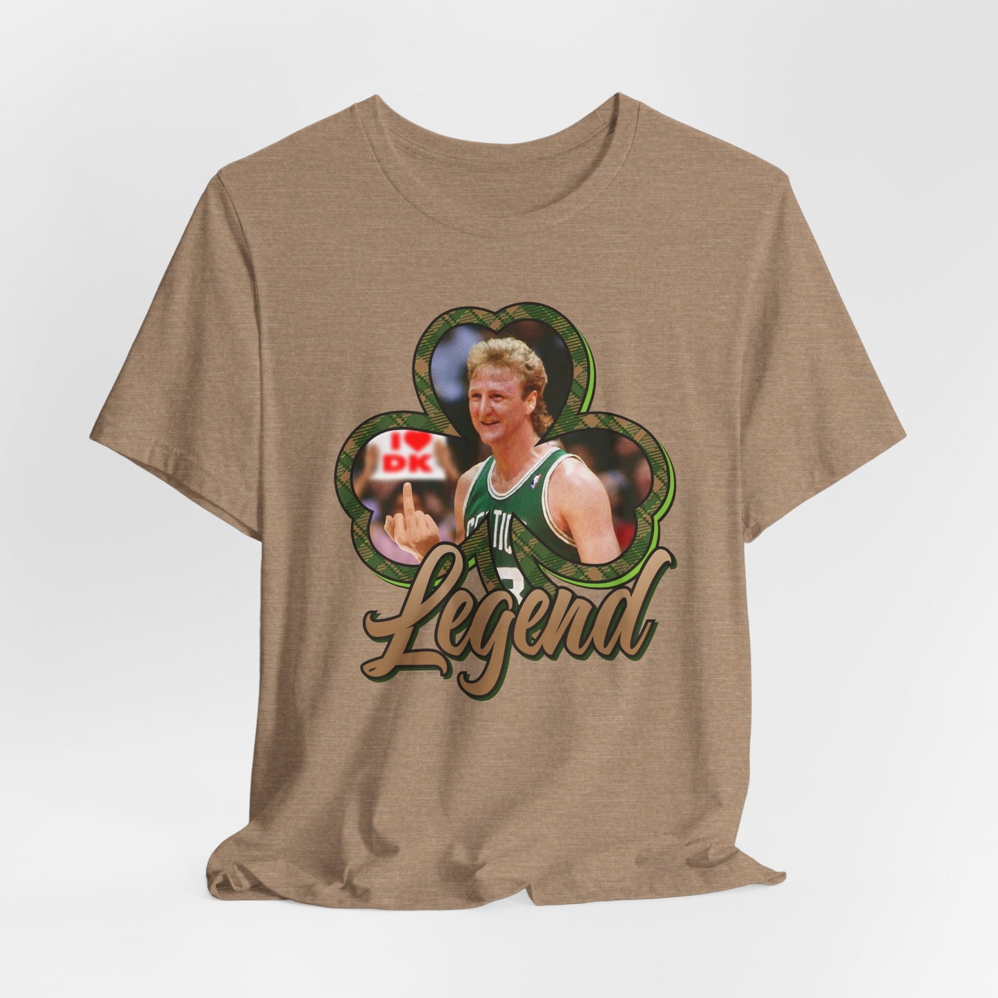DK33: Give 'em the Bird (Larry Edition) - Unisex S/S T-Shirt