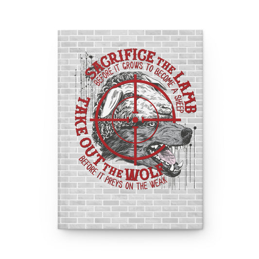 DK155: The Wolf of Sheepstreet - Hardcover Writing Journal