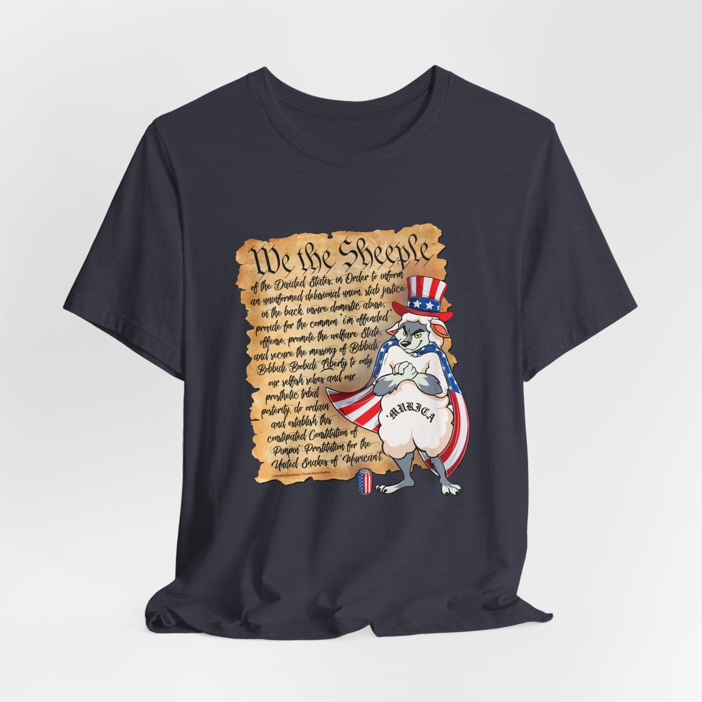 DK216: We The Sheeple - Unisex S/S T-Shirt