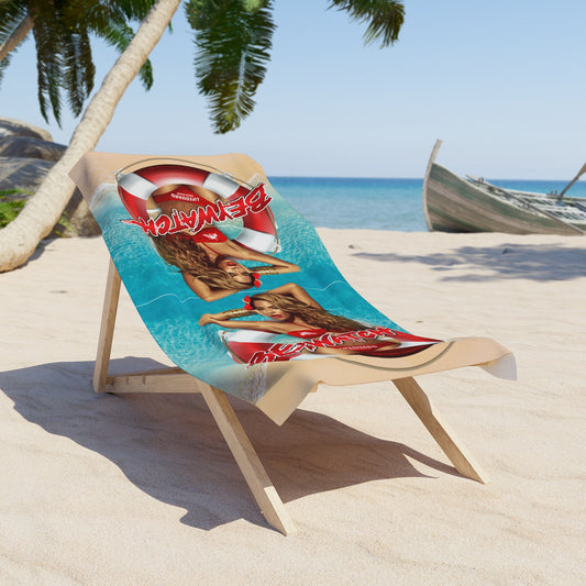 DK168: Beywatch - 30"x60" Beach Towel