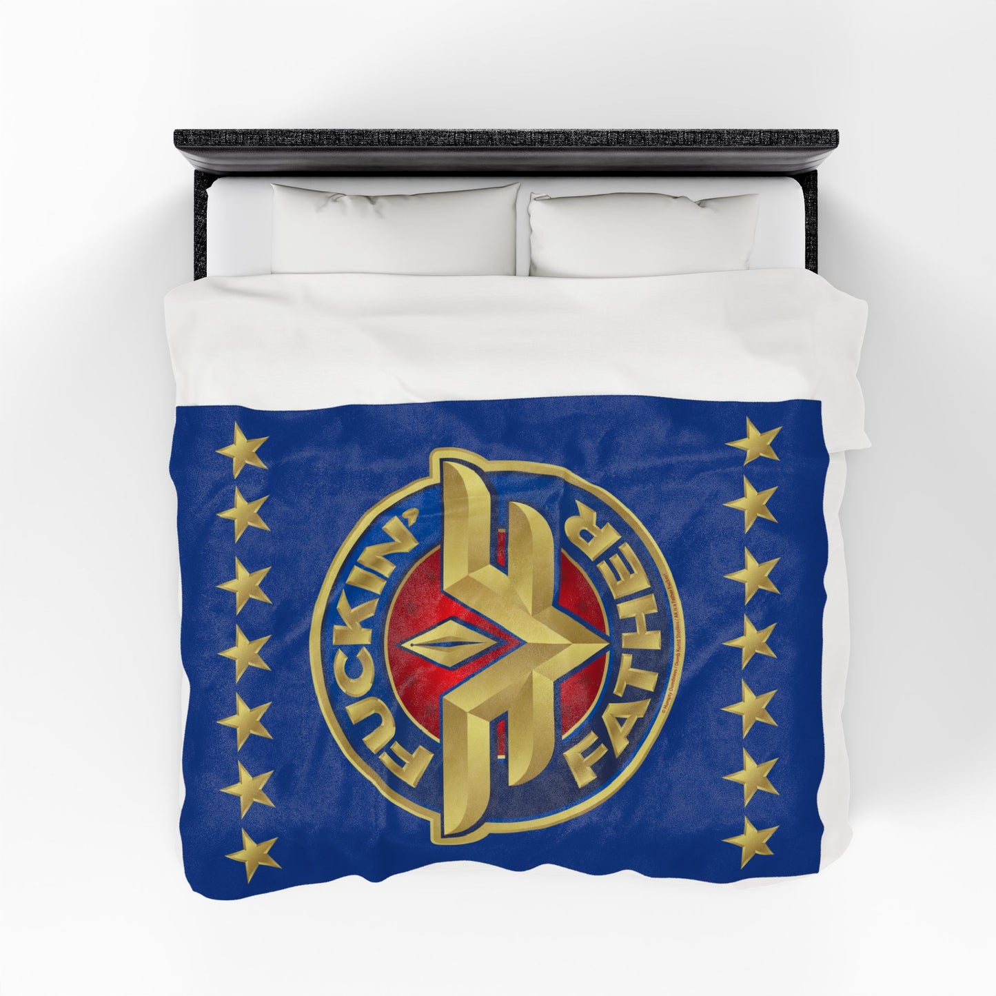 DK234: MF'in Fatherfuckers (HIS Edition) - Velveteen Plush Blanket