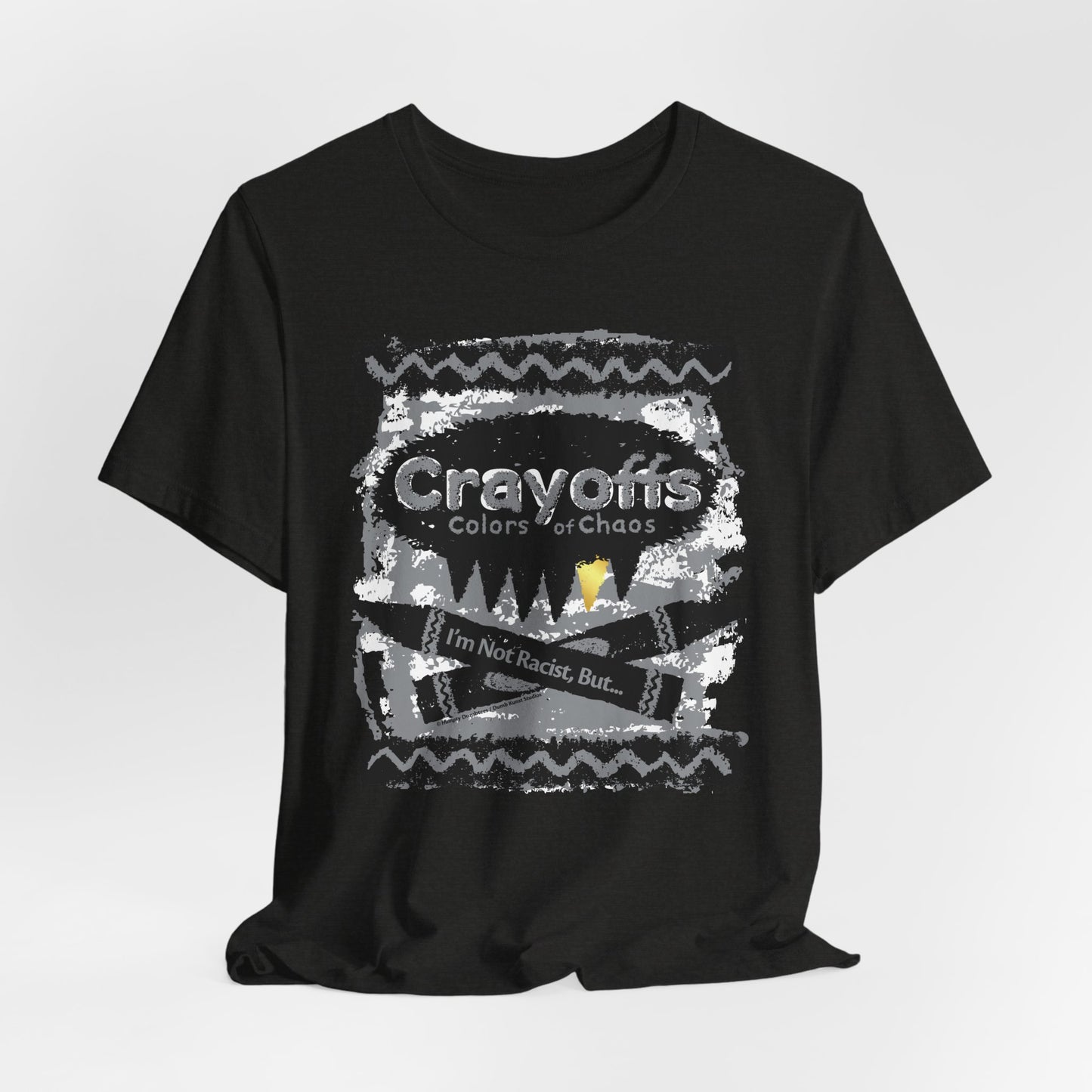 DK110: Crayoffs Colors of Chaos - Unisex S/S T-Shirt