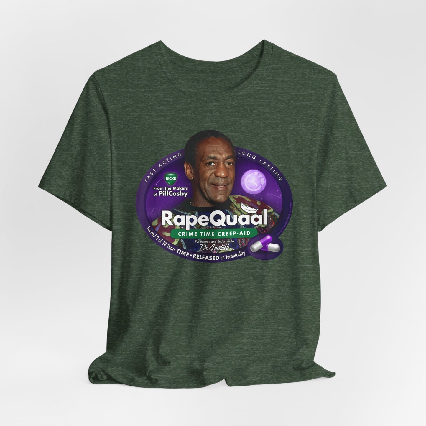 DK102: RapeQuaal by Pill Cosby - Unisex S/S T-Shirt