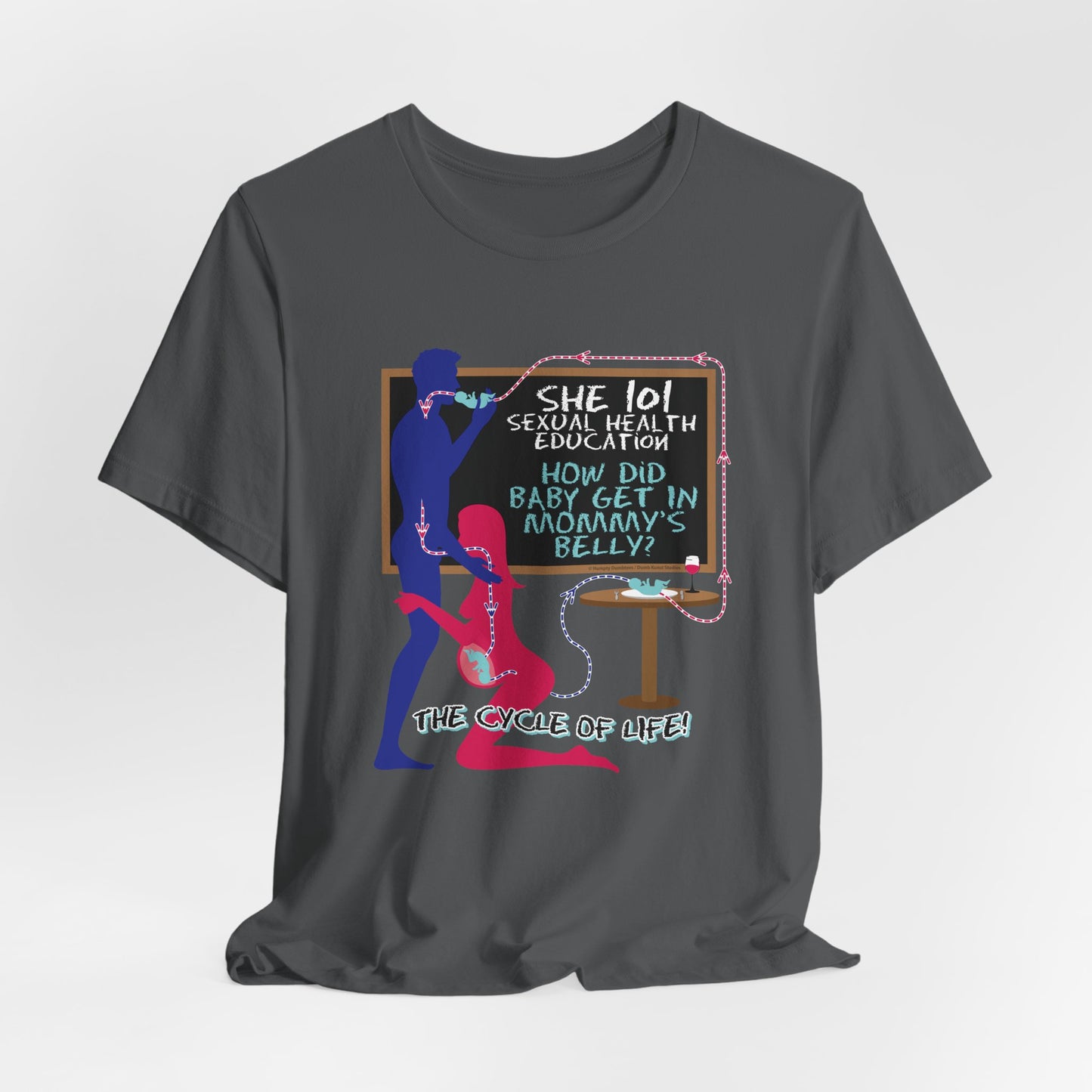 DK184: Baby In The Belly - Unisex S/S T-Shirt