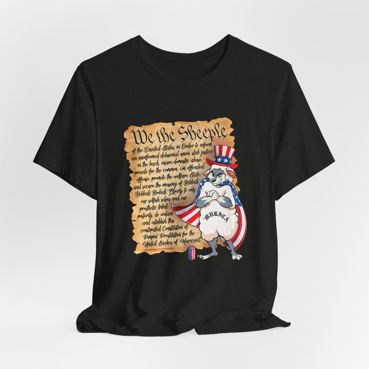 DK216: We The Sheeple - Unisex S/S T-Shirt