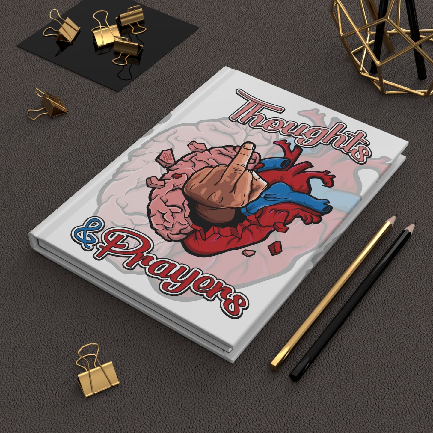 DK140: Thoughts & Prayers - Hardcover Writing Journal