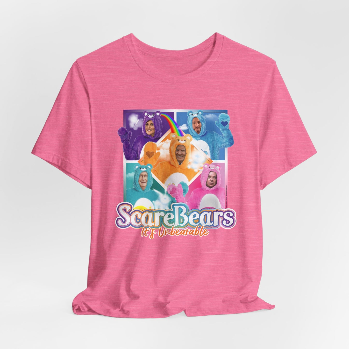 DK113: It's Unbearable (Scare Bears Edition) - Unisex S/S T-Shirt