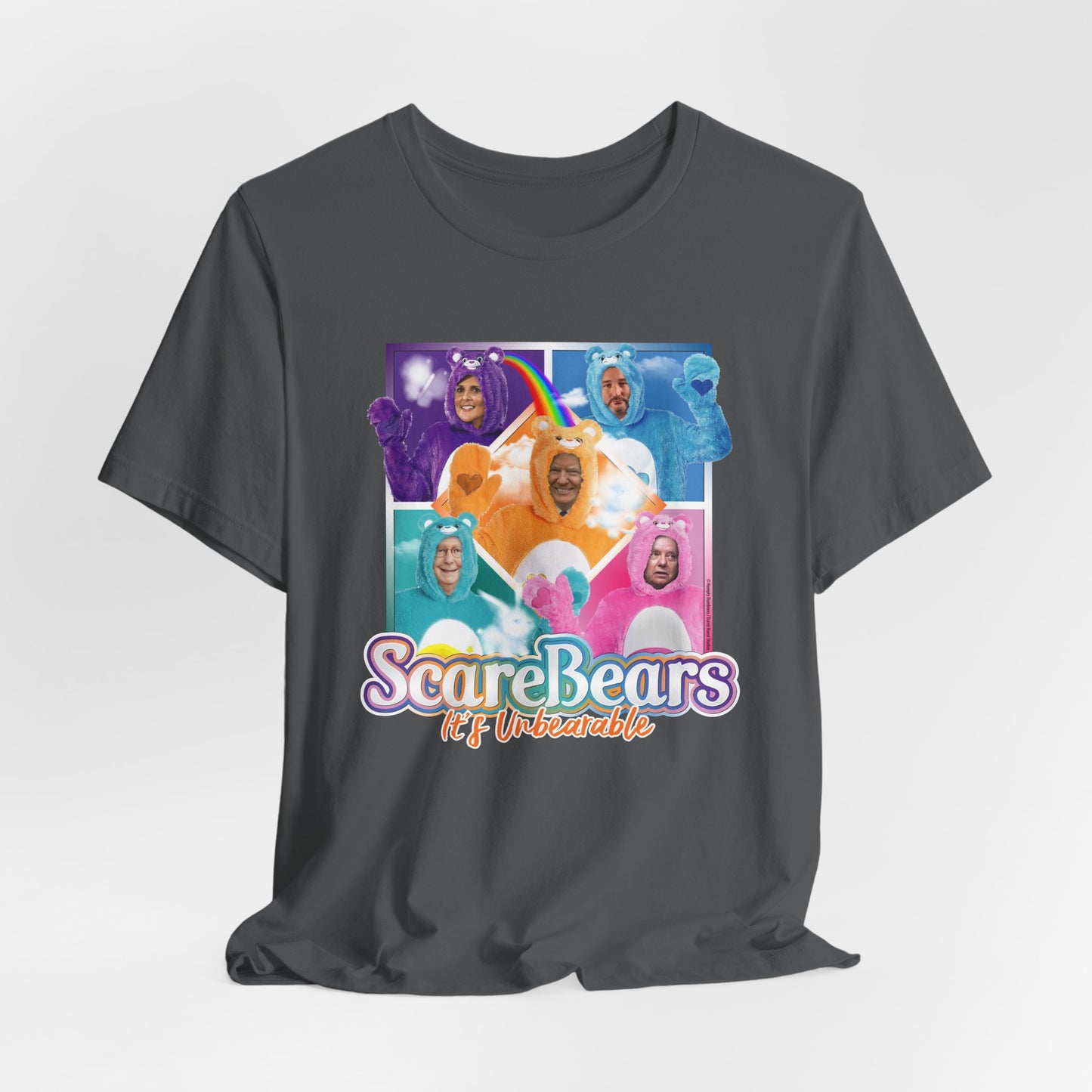 DK113: It's Unbearable (Scare Bears Edition) - Unisex S/S T-Shirt