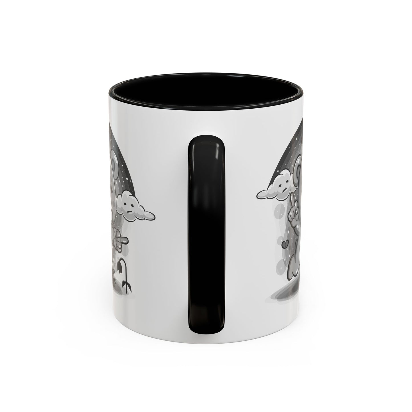 DK227: Nobody Cares Bear - Ceramic Coffee Mugs
