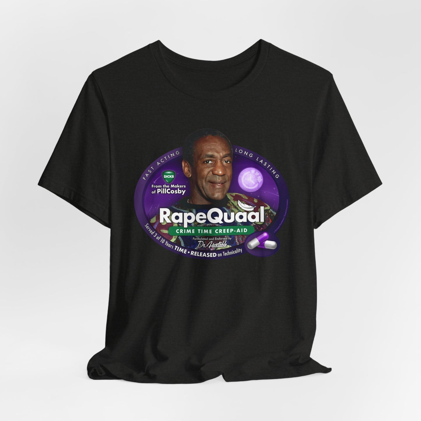 DK102: RapeQuaal by Pill Cosby - Unisex S/S T-Shirt