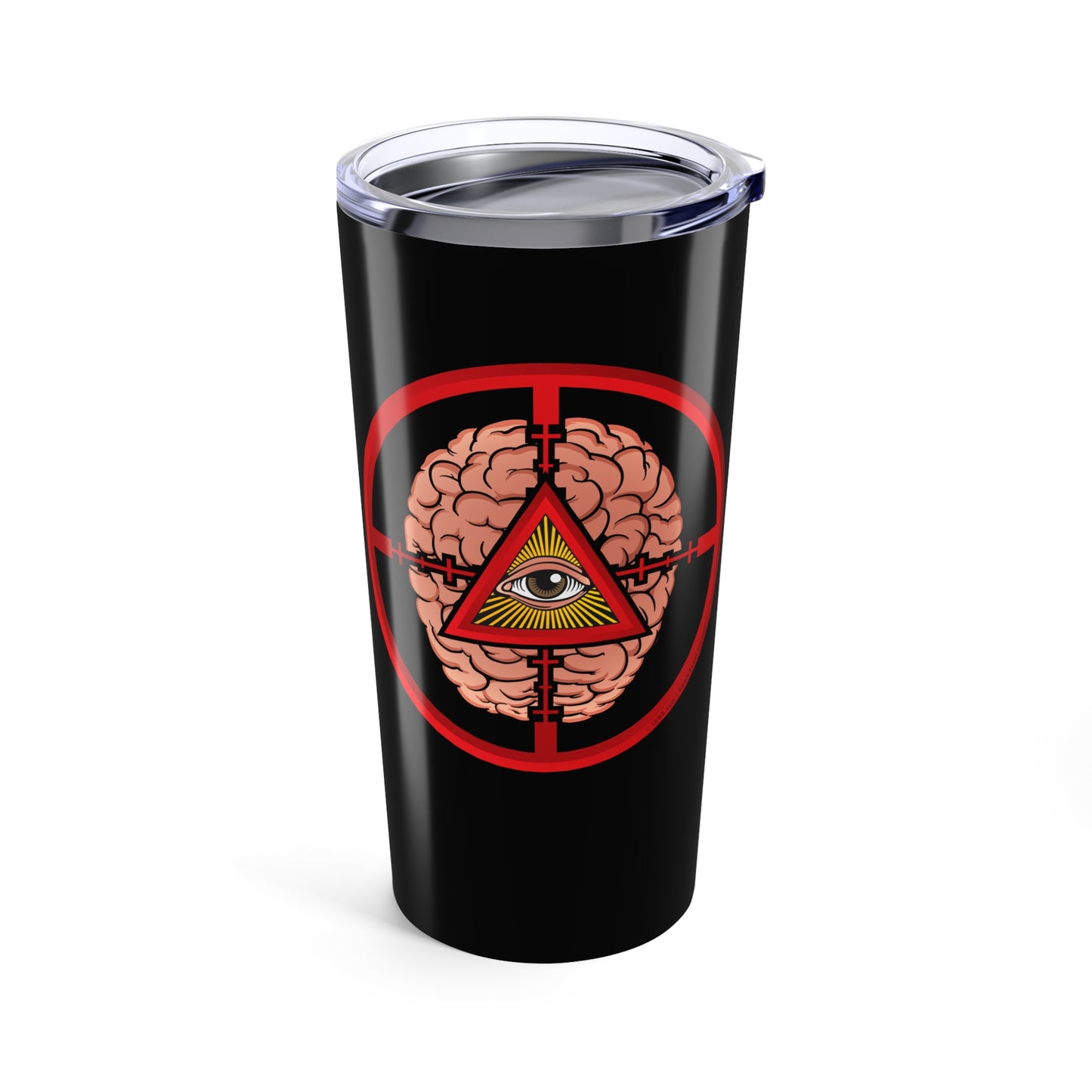 DK41: The Cluttered Mind - 20oz Travel Tumbler