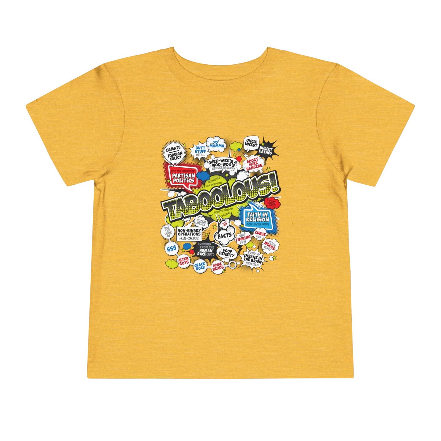 DK187: Taboolous - Toddler Sized T-Shirt