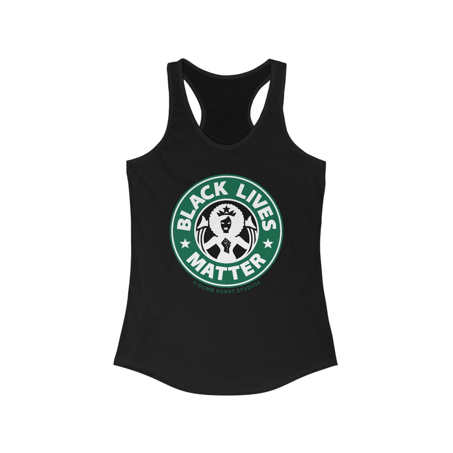 DK2: We'll Take Our Coffee Black - Ladies Racerback Tank