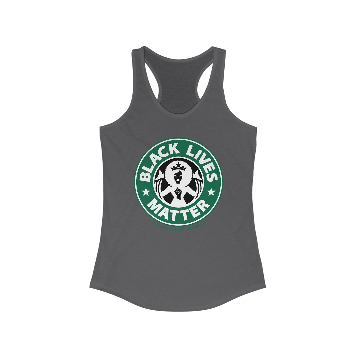 DK2: We'll Take Our Coffee Black - Ladies Racerback Tank