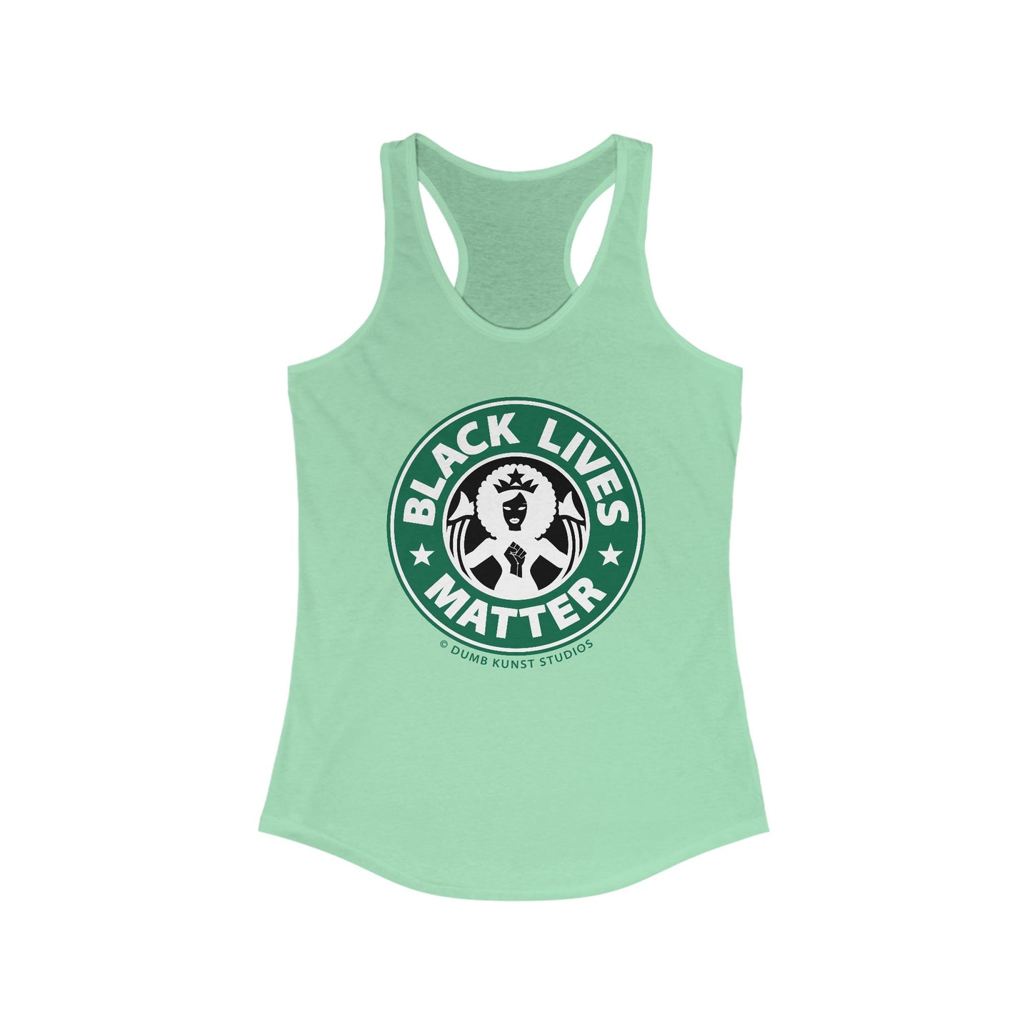 DK2: We'll Take Our Coffee Black - Ladies Racerback Tank