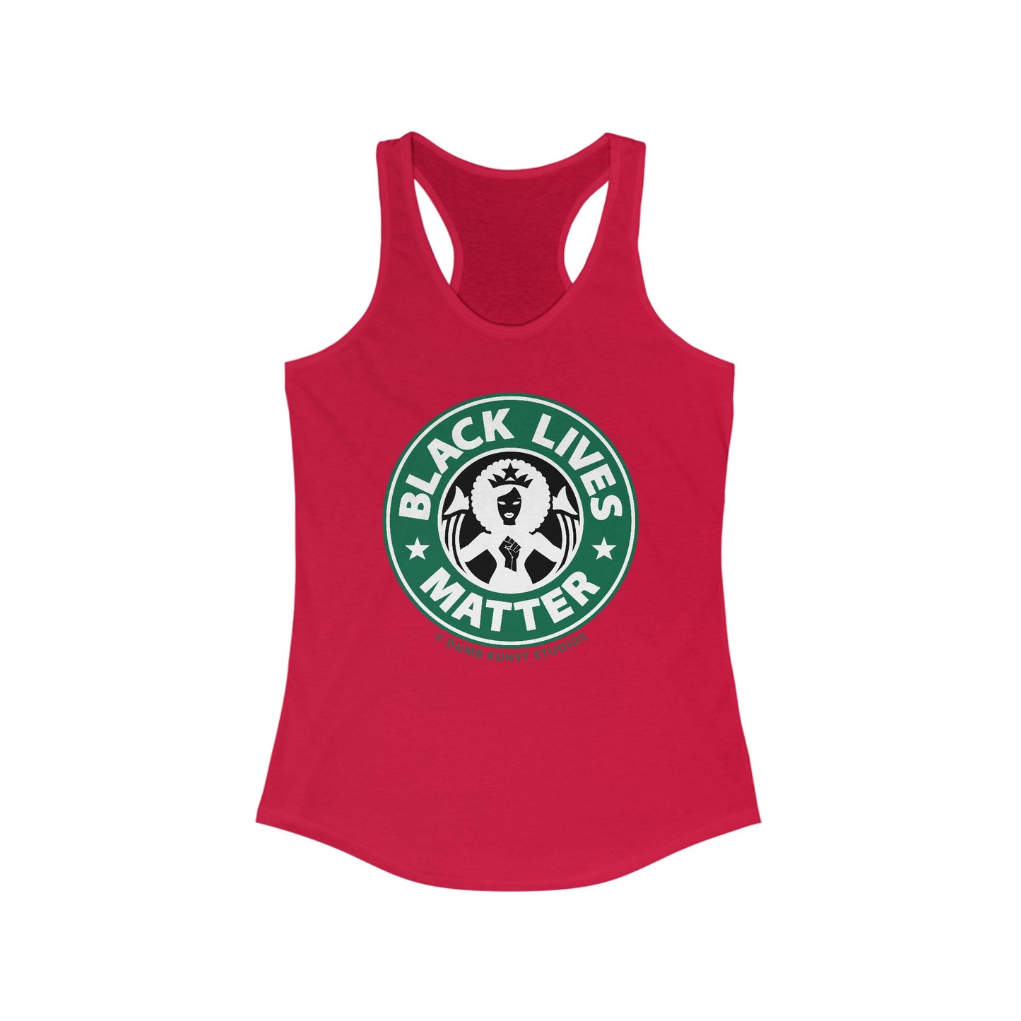 DK2: We'll Take Our Coffee Black - Ladies Racerback Tank