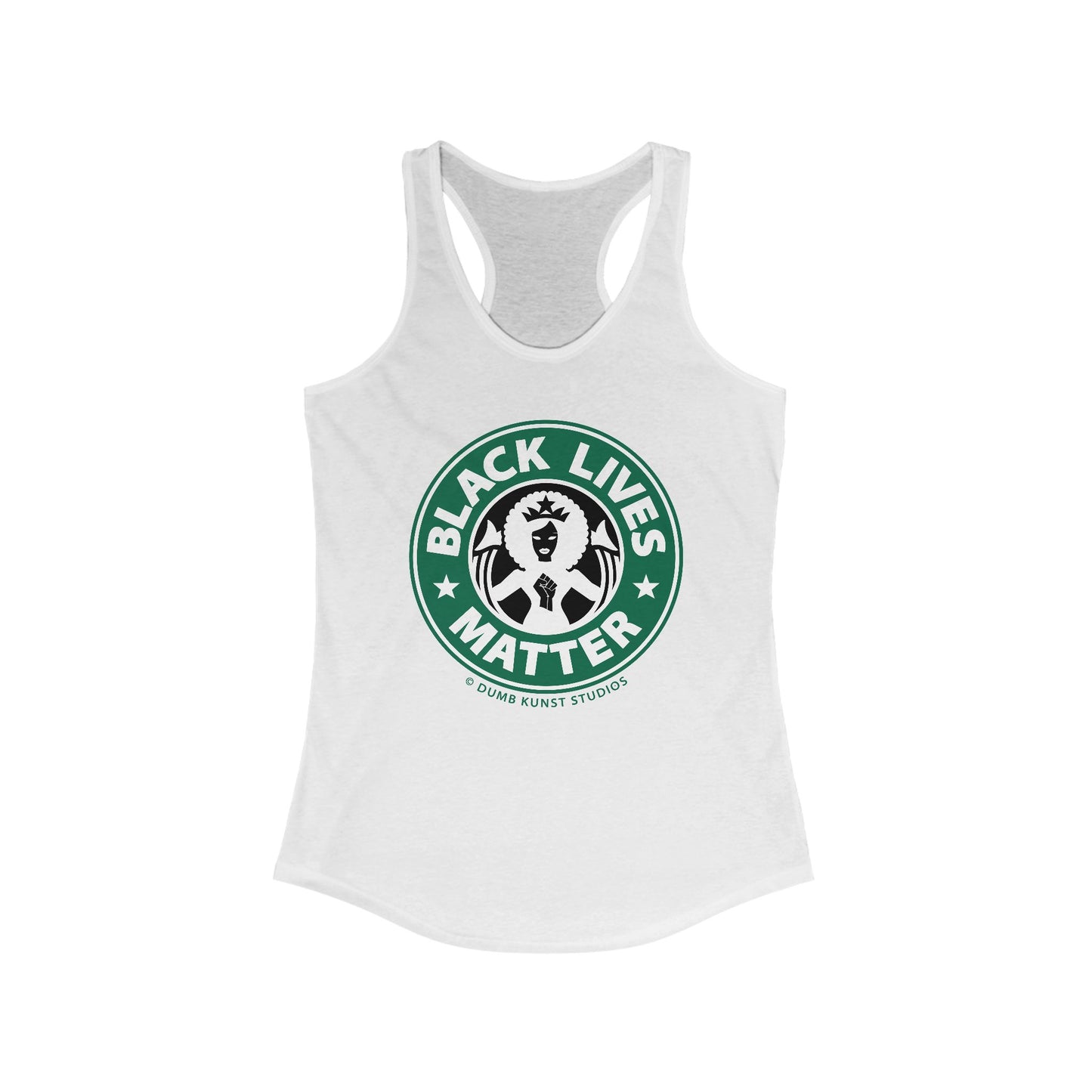DK2: We'll Take Our Coffee Black - Ladies Racerback Tank