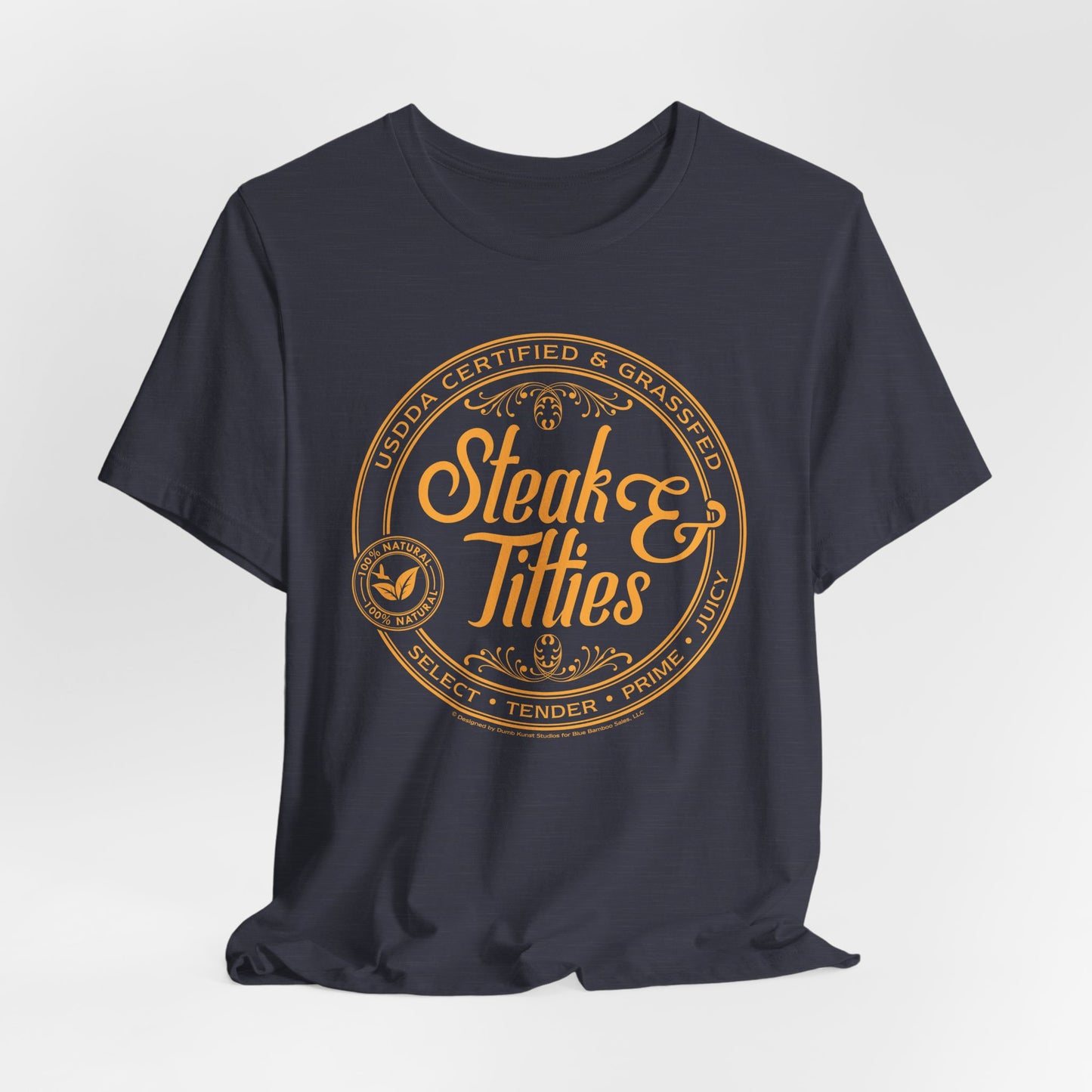 DK225: Steak & Titties - Unisex S/S T-Shirt