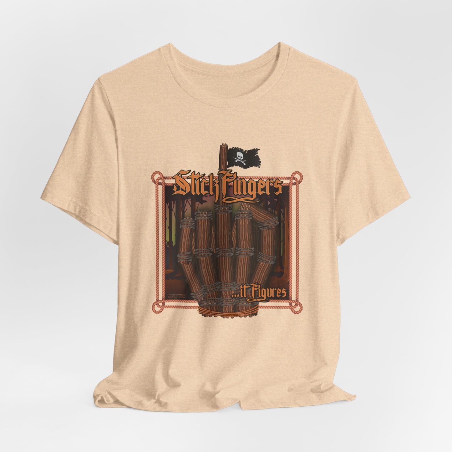 DK218: It Stick Figures - Unisex S/S T-Shirt