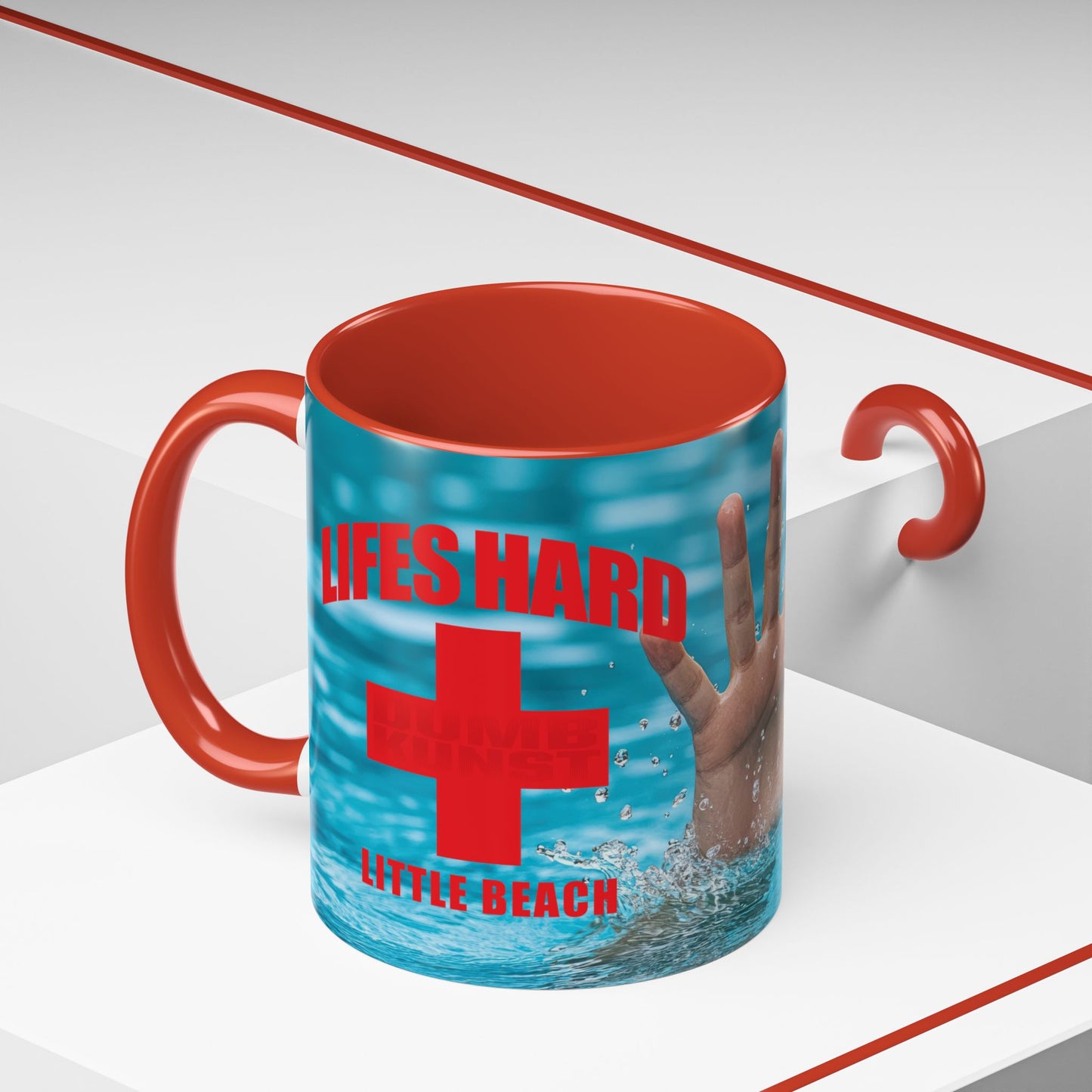 DK42: LIFESHARD - Little Beach - Ceramic Coffee Mugs