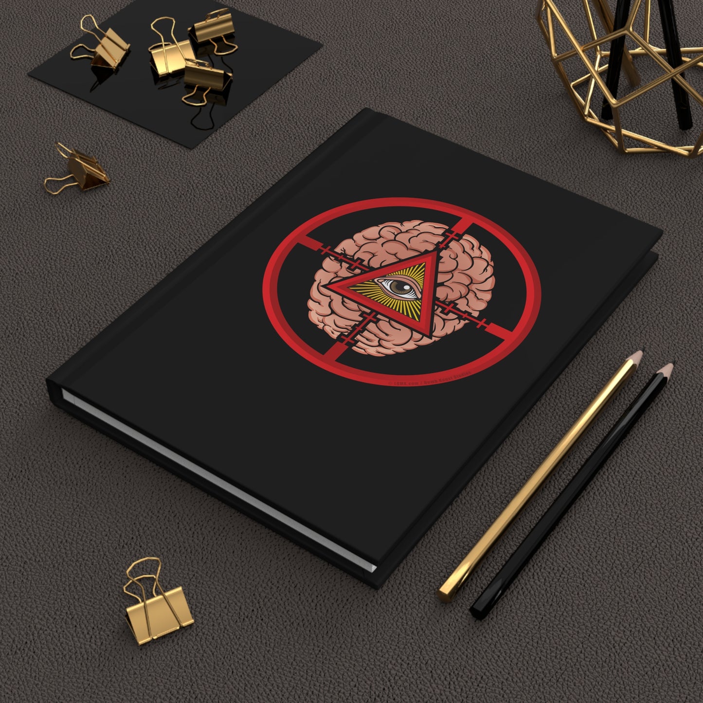 DK41: The Cluttered Mind - Hardcover Writing Journal