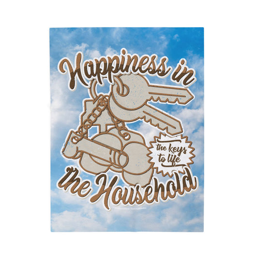 DK224: The Keys To Life - Velveteen Plush Blanket