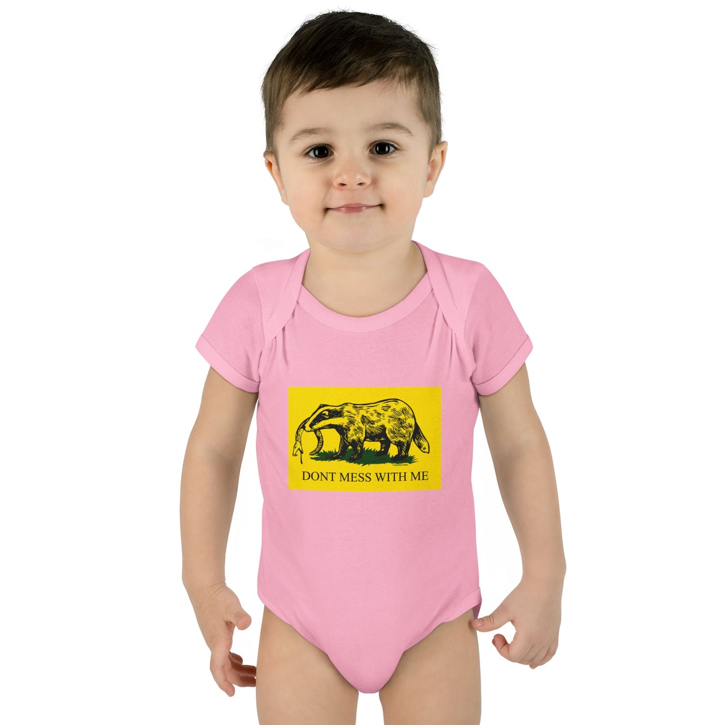 DK14: Honey Badger Don't Give A Fuck - Infant Sized Onsie