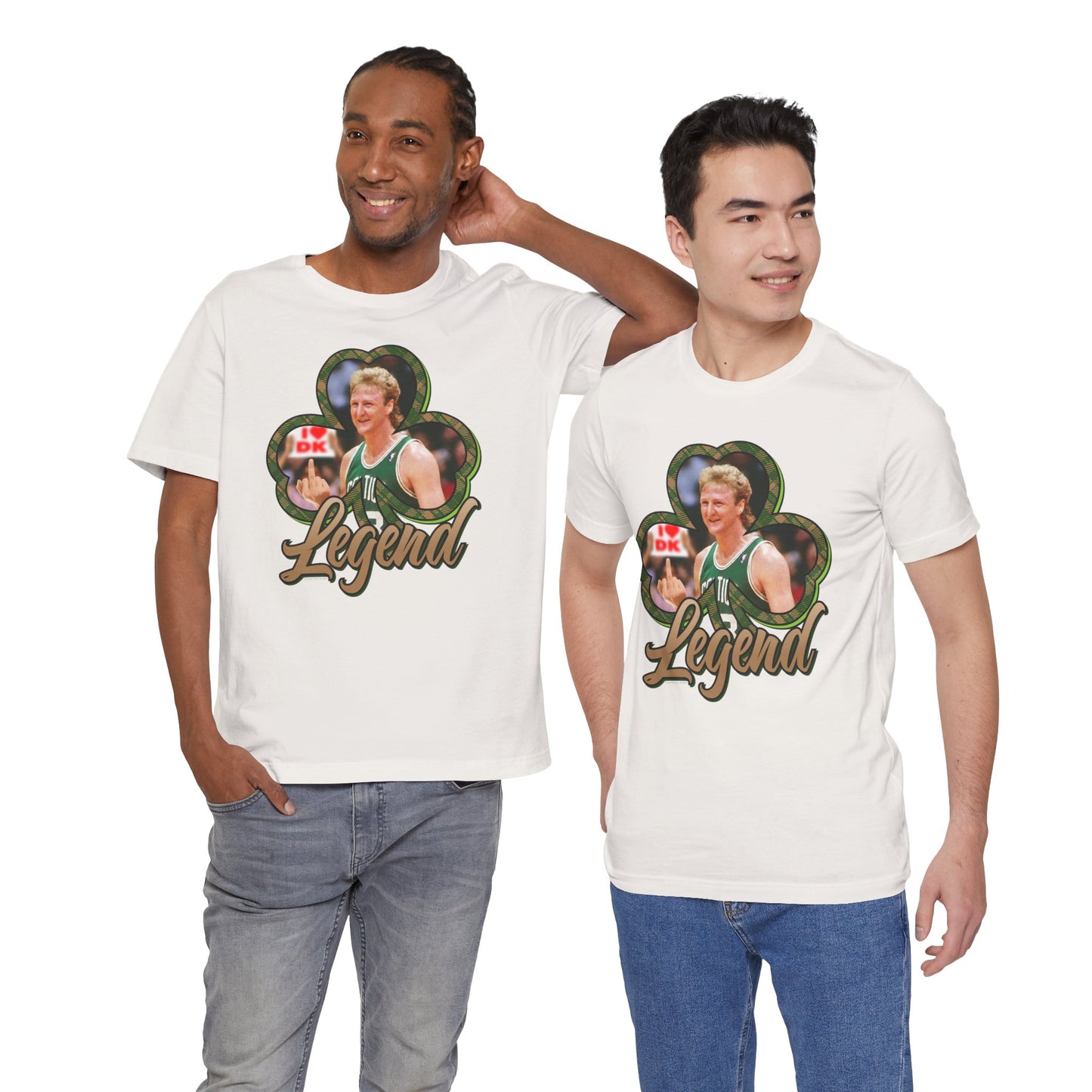 DK33: Give 'em the Bird (Larry Edition) - Unisex S/S T-Shirt