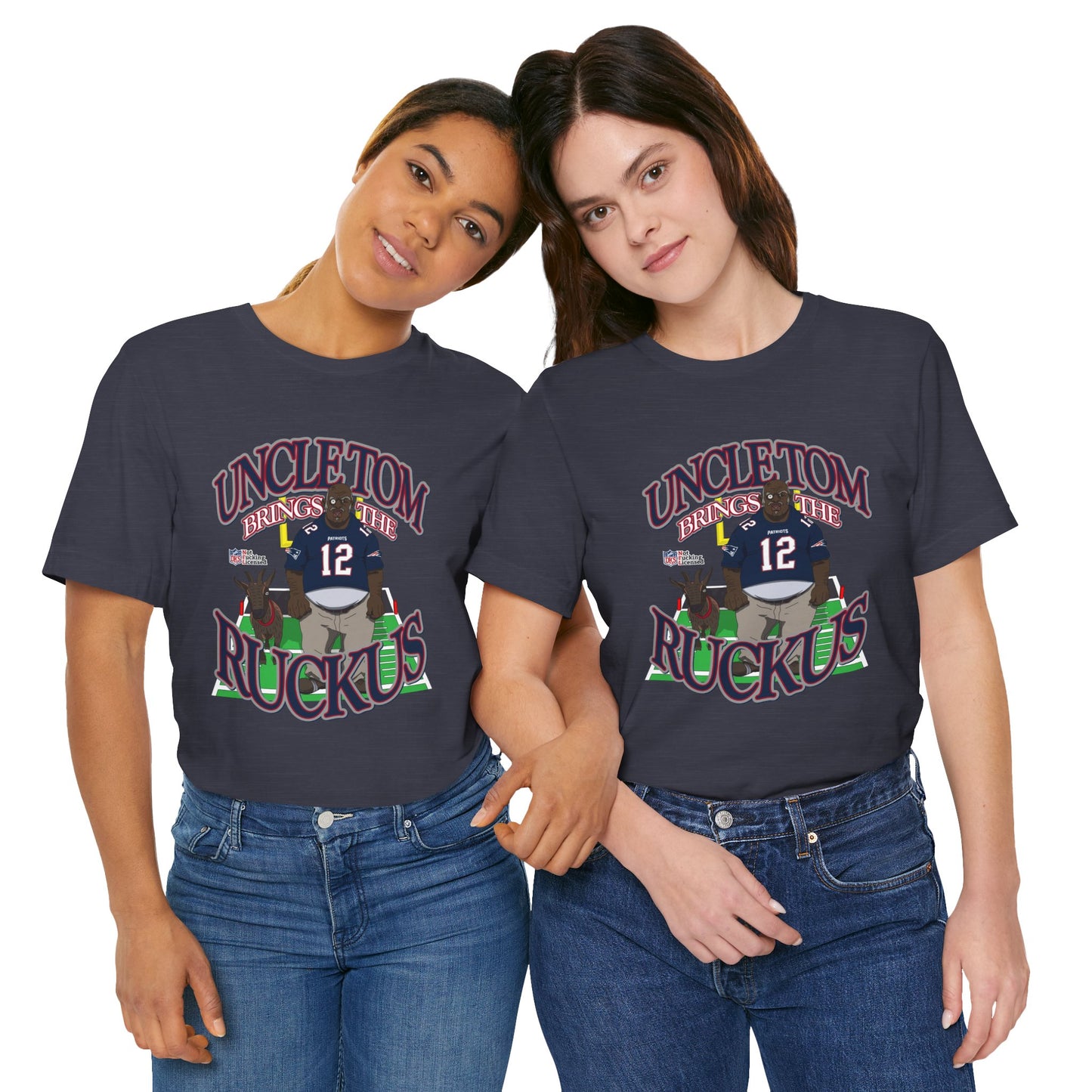 DK112: Uncle Tom Ruckus (New England Edition) - Unisex S/S T-Shirt